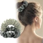 ⁦ربطات شعر حريرية لتمويج الشعر بدون حرارة للنساء، شريط راس من الساتان لتمويج الشعر، ربطات شعر مموجة، بكرة شعر حريرية لطيفة على النوم لتجعيد الشعر الناعم، تصفيف الشعر بدون حرارة⁩ - الصورة ⁦7⁩