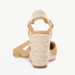 ⁦جوليت هولي صندل اسبادريل برباط للنساء مغلق من الامام بكعب عريض وحزام خلفي⁩ - الصورة ⁦7⁩