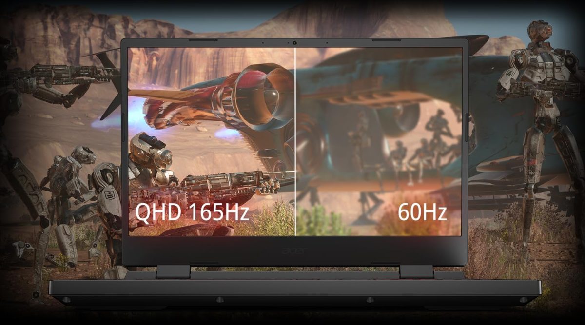 ⁦ايسر لابتوب العاب نيترو 5 بشاشة FHD IPS مقاس 15.6 انش ومعالج انتل كور i7-12650H جيل 12 وذاكرة RAM DDR5 16GB وSSD NVMe PCIe سعة 1TB وبطاقة رسومات انفيديا جيفورس RTX 4050 6GB واضاءة خلفية RGB وويندوز 11⁩ - الصورة ⁦8⁩