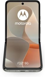 ⁦موتورولا جوال رازر 60 ثنائي شرائح الاتصال بذاكرة روم 256GB وذاكرة RAM 8GB (جي اس ام | سي دي ام ايه) هاتف ذكي 5G مفتوح من المصنع (اخف سماوي) - اصدار عالمي⁩ - الصورة ⁦21⁩