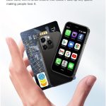 هاتف ذكي صغير XS15 من سويس 3G غير مقفل بشاشة لمس 3.0 انش وبطارية 1000mAh 8.1 الترا، 2GB+16GB (اسود)