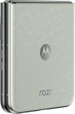 ⁦موتورولا جوال رازر 60 ثنائي شرائح الاتصال بذاكرة روم 256GB وذاكرة RAM 8GB (جي اس ام | سي دي ام ايه) هاتف ذكي 5G مفتوح من المصنع (اخف سماوي) - اصدار عالمي⁩ - الصورة ⁦11⁩