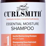 كيرلسميث - منظف رطوبة اسنشيال، شامبو مغذي لطيف للشعر المموج والمجعد والمجعد، نباتي (355 مل)