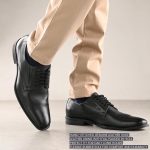 ⁦حذاء رسمي للرجال 3923 من الجلد بلون ازرق⁩ - الصورة ⁦2⁩