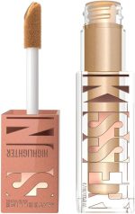 ⁦مايبيلين نيويورك هايلايتر سائل جلو من صن كيسر - 21 اول ستار، تركيبة قابلة للبناء وتذوب الى البشرة مع دايموند داست لتوهج مشع⁩ - الصورة ⁦2⁩