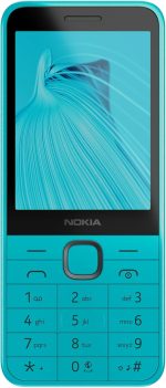 نوكيا 235 (2024) ثنائي شرائح الاتصال روم 128MB + ذاكرة RAM 64MB (GSM فقط | بدون CDMA) هاتف محمول 4G/LTE غير مغلق من المصنع (ازرق) - النسخة العالمية