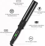 ⁦مكواة تجعيد الشعر برو بيوتي 7 في 1 من باروين، اداة تجعيد الشعر الاحترافية وتصفيف الشعر، مكواة تجعيد سيراميك مع 7 عصي تسخين، 100-230 درجة مئوية، شاشة LCD⁩ - الصورة ⁦8⁩