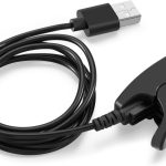 فيت تيرن شاحن لساعة سوونتو امبيت، كيبل طاقة لساعة سوونتو امبت/امبيت 2/اس/امبيت 3 رن الرياضية وساعة تتبع نظام تحديد المواقع، كيبل شحن يو اس بي، كيبل شحن سلكي ومشبك لمزامنة البيانات لسوونتو