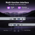 ⁦لابتوب العاب 16 انش من نياكون، ذاكرة RAM 32GB وSSD 1TB، AMD رايزن 7 5825U (حتى 4.5Ghz)، بطاقة رسومات AMD راديون، شاشة 16 انش FHD 1920×1080، واي فاي 6، بلوتوث 5.2، كيبورد باضاءة خلفية⁩ - الصورة ⁦5⁩