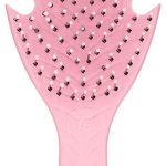 ويت براش فرشاة فك تشابك الشعر من جو جرين، بينك - فرشاة لفك تشابك الشعر - شعيرات انتيلي فليكس فائقة النعومة تنزلق عبر التشابك وتفك العقد بلطف مع تقليل الالم وتقصف الأطراف والتقصف