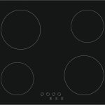 نوبل مواقد مدمجة سيراميك فيترو 60 سم، سطح زجاجي اسود سيران، لوحة لمس مضيئة LED، قفل امان للاطفال، سطح زجاجي عالي المقاومة وسهل التنظيف، 9 مراحل طاقة، NBH6041VH اسود