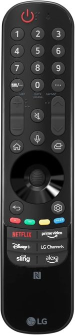 ⁦LG تلفزيون ذكي بشاشة مسطحة 65 بوصة OLED سلسلة B4 بشاشة مسطحة مع جهاز تحكم عن بعد سحري يعمل بالذكاء الاصطناعي مع اليكسا مدمج (OLED65B4PUA، 2024)⁩ - الصورة ⁦8⁩