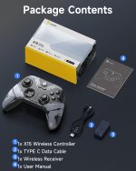 ⁦شاحن ترافل 4 في 1 لاجهزة اي ووتش وايفون، كيبل شحن متعدد مع USB-C وMicro USB وشاحن لاسلكي، متوافق مع ساعة ابل الترا/اس اي/9/8/7/6/5 وايفون 15/14/13 وجالكسي واندرويد⁩ - الصورة ⁦8⁩