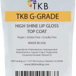 تي كيه بي ترادينك، ال ال سي ملمع شفاه عالي اللمعان (درجة جي) - ملمع شفاه شفاف جاهز للارتداء، ملمع شفاه يمكنك تركيبه بنفسك، خالٍ من الزيوت المعدنية، 15 اونصة (425 غرام)