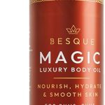 زيت الجسم ماجيك من بيسك، 3.38 اونصة سائلة، زيت الجسم بعد الاستحمام للنساء، مرطب للعناية بالبشرة لكامل الجسم الذي يملأ البشرة ويشدها ويثبتها بمكونات طبيعية، هدايا سبا فاخرة - عبوة من قطعة واحدة
