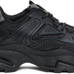 R&B Women's 325-0963FL003-2 Mesh Detail Lace Up Chunky Sneakers