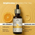 ⁦ذا مان كومباني سيروم للوجه بفيتامين سي بنسبة 40% مع حمض الهيالورونيك - 30 مل⁩ - الصورة ⁦2⁩