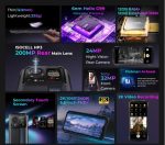 ⁦جوال سايبر 15 متين G99 اصدار عالمي 200MP 24 (12+12) GB RAM + ذاكرة روم 256GB 6.6 انش FHD+ 2K بطارية 6280mAh⁩ - الصورة ⁦2⁩