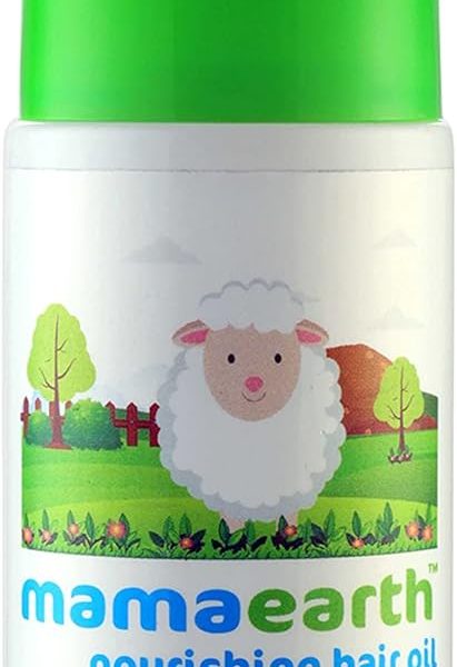 ماما ايرث زيت مغذي للشعر للاطفال، 100 مل