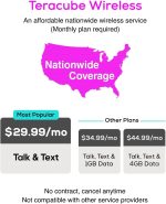 ⁦هاتف ذكي ثرايف بسعة 64 جيجابايت للاطفال والمراهقين من تيراكوب، الرقابة الابوية، حدود زمنية صحية، تتبع نظام تحديد المواقع، التحدث/الرسائل النصية، مانع البريد العشوائي (الخطة الشهرية مطلوبة)⁩ - الصورة ⁦2⁩