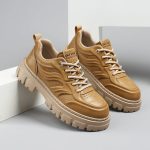 ⁦حذاء مارتن عصري كاجوال خفيف الوزن للرجال من سكاي فيو، حذاء رياضي للمشي لمسافات طويلة، حذاء رياضي مكتنز للرجال⁩ - الصورة ⁦2⁩