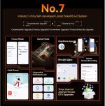 ⁦جوال اكسبلور 1 للاستخدام الخارجي، هاتف ذكي 5G مقاوم للماء بنظام اندرويد 15، شاشة 6.78 انش 2.4 كيه، 16GB+512GB، 20000mAh⁩ - الصورة ⁦9⁩