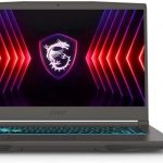 MSI لابتوب العاب رفيع 15.6 انش FHD 144Hz | انتل كور i5-13420H (افضل من i7-12650H) | انفيديا جيفورس RTX 4060 | اضاءة خلفية | رمادي | 16GB RAM | 512GB SSD | ويندوز 11 هوم | حزمة مع مايكروسوفت اوفيس 2021