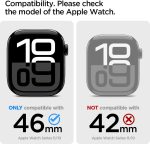 ⁦Spigen Rugged Armor Pro designed for Apple Watch Series 10 (46mm) Case with Band⁩ - الصورة ⁦2⁩