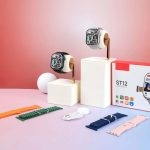 ⁦ساعة ذكية ST12 - شاشة كاملة 2.2 انش، دعم شريحة الاتصال 4G، 3 اساور + شاحن لاسلكي (متعدد الالوان) للرجال والنساء⁩ - الصورة ⁦5⁩