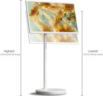 ⁦تلفزيون محمول 32 بوصة بشاشة تعمل باللمس من كيفيا | ذاكرة RAM 6GB + تخزين 128GB | شاشة محمولة FHD 1080P مع بطارية مدمجة لمدة 8 ساعات | نظام تشغيل اندرويد 13 | تلفزيون بعجلات | جهاز تحكم عن بعد⁩ - الصورة ⁦9⁩