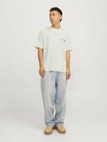 ⁦جاك اند جونز تي شيرت جيه كونيون مطبوع على الظهر باكمام قصيرة وقبة دائرية ضيقة للرجال من جوكونيون، متوفر دائما في المخزون (عبوة من قطعة واحدة)⁩ - الصورة ⁦6⁩