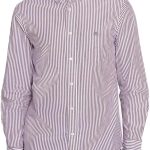 غانت قميص مخطط من البوبلين بانكر بقصة عادية للرجال