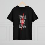 تي شيرت كلاسيكي بتصميم موسيقى الروك أند رول للأطفال والكبار من بود كلوثينج، فكرة هدية لجميع المناسبات