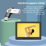 ⁦تلفزيون كيه سي ار 14 بوصة LED HD مع موالف رقمي، HDMI، USB، جهاز تحكم عن بعد، محمول، لغرفة النوم، المطبخ، ار في⁩ - الصورة ⁦4⁩