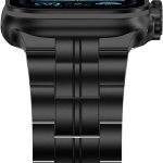 ايتيلوجي متوافق مع سوار ساعة ابل الترا 2 49 ملم، سوار تيتانيوم اصلي للرجال لساعة اي ووتش الترا 2 / الترا 49 ملم