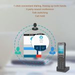 ⁦بي وينر جوال واي فاي محمول 4G LTE، هاتف لاسلكي، شاشة ال سي دي ملونة 2.4 انش، مقاوم للماء والغبار ومقاوم للسقوط 2.5 متر، يتضمن بطارية 1600mAh لـ 10 اشخاص (اصدار امريكي)⁩ - الصورة ⁦2⁩