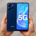 ⁦لونار هاتف ذكي L1 5G مفتوح بنظام اندرويد من اكليبس، شاشة 6.79 انش، بطارية 5000mAh، شحن سريع، كاميرا خلفية 50MP+5MP+2MP مع تقنية الذكاء الاصطناعي، كاميرا امامية 16MP، اندرويد 14، ازرق اورا⁩ - الصورة ⁦3⁩