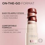 ⁦لوريال باريس قلم هايلايتر لومي لو جلاس من ترو ماتش، عاكس وشفاف، هايلايتر زجاجي للوجه والجسم، 610 جلاسي بيرل ايكلات، 5 غرام⁩ - الصورة ⁦7⁩