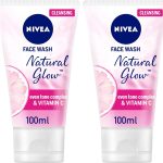 غسول الوجه ناتشورال فيرنس لتوحيد لون البشرة من نيفيا - 2 قطعة 100 مل متعدد الالوان