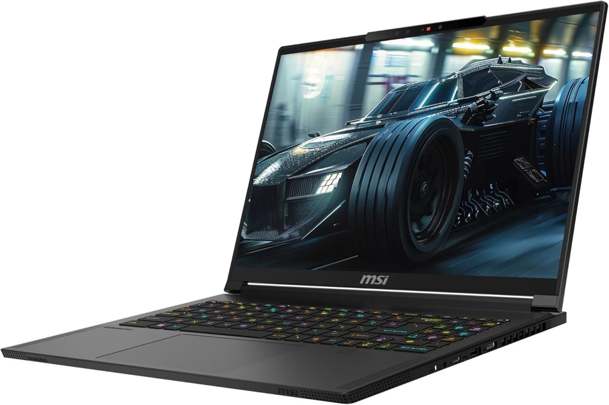 ⁦MSI لابتوب العاب ايه 16 ايه اي بلس من كريتور، AMD رايزن AI 9-365، 32GB LPDDR5x RAM، 4TB PCIe SSD، شاشة 16 انش QHD+ (2560x1600)، انفيديا جي فورس RTX 4060، كيبورد RGB لكل مفتاح، W11 برو، رمادي قمري⁩ - الصورة ⁦7⁩