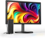 ديسوبري ترقيات جديدة 22 بوصة تلفزيون صغير 1080P، مدخلات HDMI USB ايه في، تلفزيون صغير مع هوائي وموالف DVB-T2 - تلفزيون صغير 12 فولت للمطبخ والمنزل والمنازل المتنقلة، يستخدم كشاشة كمبيوتر او شاشة