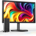 ديسوبري ترقيات جديدة 22 بوصة تلفزيون صغير 1080P، مدخلات HDMI USB ايه في، تلفزيون صغير مع هوائي وموالف DVB-T2 - تلفزيون صغير 12 فولت للمطبخ والمنزل والمنازل المتنقلة، يستخدم كشاشة كمبيوتر او شاشة