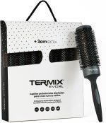 تيرميكس فرشاة شعر حرارية دائرية XL من ايفوليوشن مع انبوب سيراميك اطول 3 سم للشعر الطويل تقلل من وقت التجفيف بفضل الالياف المؤينة والانبوب غير اللاصق، عبوة من 5 فرش