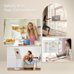 ⁦تلفزيون محمول 32 بوصة بشاشة تعمل باللمس من كيفيا | ذاكرة RAM 6GB + تخزين 128GB | شاشة محمولة FHD 1080P مع بطارية مدمجة لمدة 8 ساعات | نظام تشغيل اندرويد 13 | تلفزيون بعجلات | جهاز تحكم عن بعد⁩ - الصورة ⁦7⁩