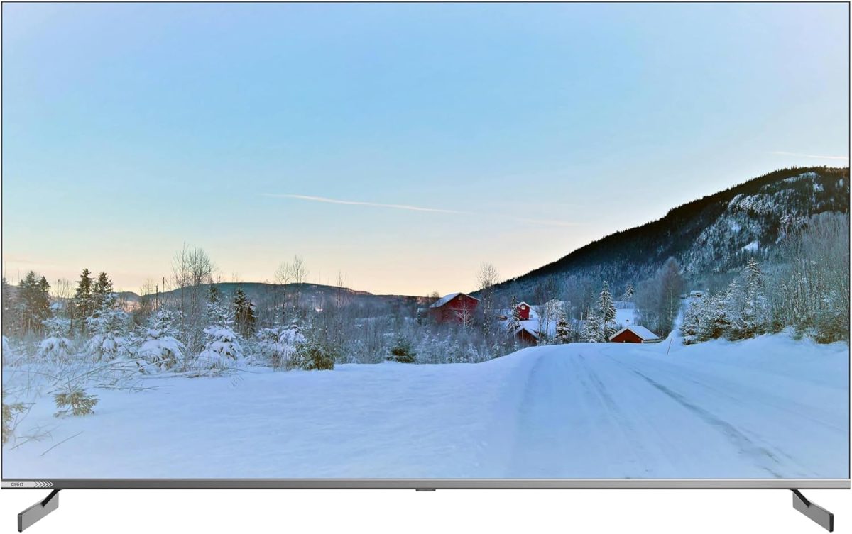سي اتش اي كيو تلفزيون 65 بوصة 4K QLED U65QM9S، تلفزيون جوجل الذكي الرسمي، HDR10، دولبي فيجن، دولبي اتموس، MEMC، تحديث 120Hz، بلوتوث 5.1، HDMI 2.1، VRR، ALLM، بدون حواف معدنية، شاشة متعددة