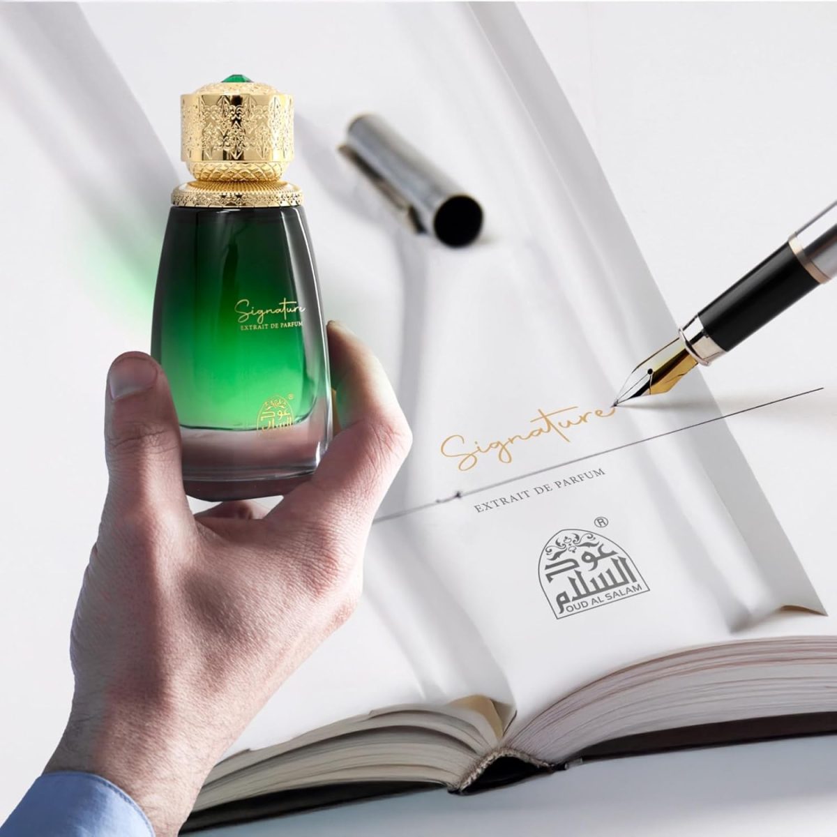 ⁦عطر عود السلام المميز 100 مل | عطر فاخر يدوم طويلا للجنسين | عطر برائحة الفواكه |⁩ - الصورة ⁦2⁩