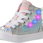 سكيتشرز حذاء رياضي للبنات من توي-لايتس 2.0 بتصميم يونيكورن وينجز