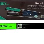 مكواة فرد الشعر بالكيراتين SP-21 من سبيدي + رقمي + احترافي + مكواة أيونية تيتانيوم برو سيستم 450 درجة فهرنهايت