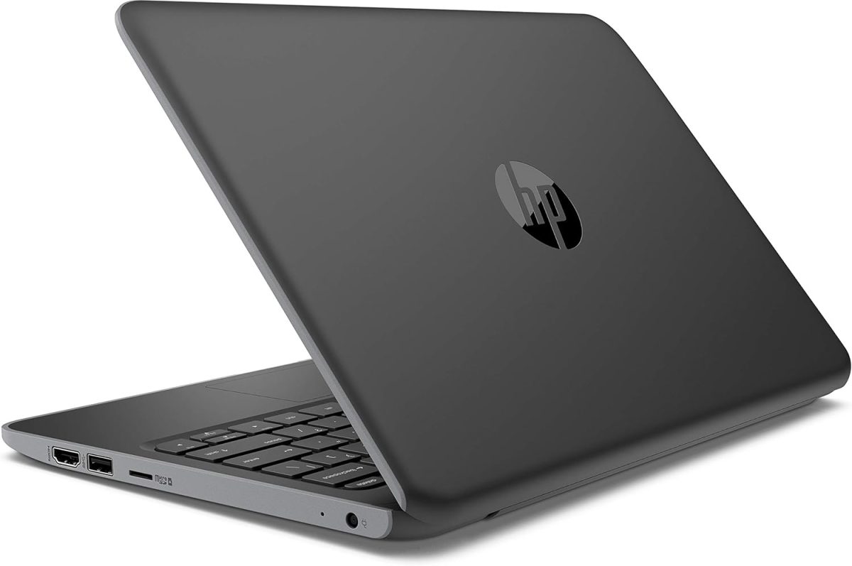 ⁦HP لابتوب ستريم 11 برو G5 بشاشة HD مقاس 11.6 انش ومعالج انتل سيليرون N4000 وذاكرة RAM 4GB وبطاقة ذاكرة اي ام ام سي 64GB وبطاقة رسومات انتل UHD 600 وويندوز 10 برو⁩ - الصورة ⁦5⁩