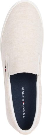 ⁦Tommy Hilfiger TH HI VULC LOW SLIP ON CH mens Sneakers⁩ - الصورة ⁦3⁩